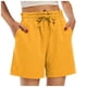 thumbnail image 2 of MKLEKYY Pantalones Cortos Deportivos para Mujer, Modernos Pantalones Cortos de Verano con Cordón, Cómodos y con Bolsillos, Ropa Informal Holgada para Vacaciones y Playa., 2 of 4