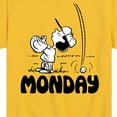 thumbnail image 3 of Peanuts - Lucy Monday - Toddler & Youth Short Sleeve Graphic T-Shirt, 3 of 6