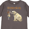 thumbnail image 4 of Inktastic Life is Better with a Dog Boys or Girls Long Sleeve Toddler T-Shirt, 4 of 5