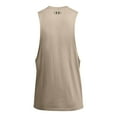 thumbnail image 4 of Men's Under Armour Left Chest Cut-Off Tank Top Color: Steel Light Heather Size: L, 4 of 4