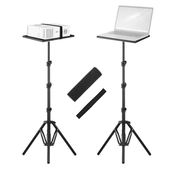 Amdohai Universal Laptop Projector Tripod Stand & Holder Aluminum Alloy Computer Projector Floor Stand 41-135cm/ 16-53in Ajudtable Height for Stage Studio Outdoor Use