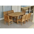 thumbnail image 2 of Bahama Sahara 9-Pieces 87" Oval Dining Set, 2 of 2