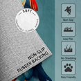 thumbnail image 2 of 2x3 Rug, Puffin Door Mat Washable Non Slip Soft for Entryway, Cute Bird Animal Rug, Bird Lover Carpet, Puffin Home Decor & Gifts, 2 of 6