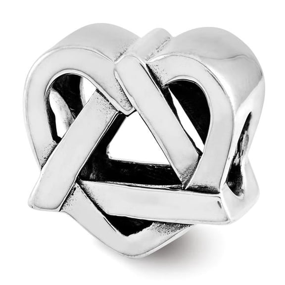 Sterling Silver Adoption Symbol Bead