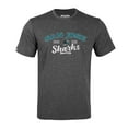 thumbnail image 2 of Men's Levelwear Gray San Jose Sharks Richmond Ice Wall T-Shirt, 2 of 3
