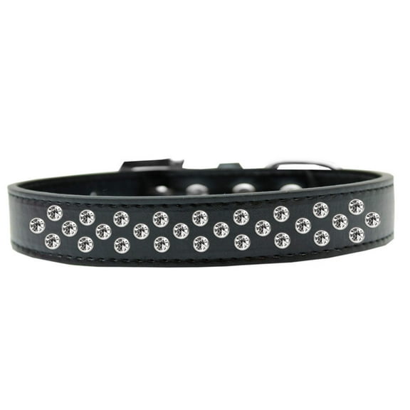 Dog, Puppy Pet Fashion Collar, "Clear Crystal Sprinkles"