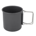 thumbnail image 2 of Taza de camping de metal taza de camping ligera que ahorra espacio acero inoxidable agarre cómodo boca redondeada resistente con  plegable para senderismo ANGGREK Otros, 2 of 8