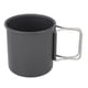 thumbnail image 2 of Taza de camping de acero inoxidable, taza de camping con taza de camping de metal plegable Taza de camping de acero inoxidable Mejora tu experiencia, 2 of 14