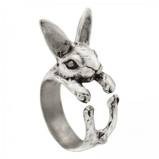 Juego de anillos vintage con diseño de para mujeres y niñas, accesorios de moda ajustables 6 piezas