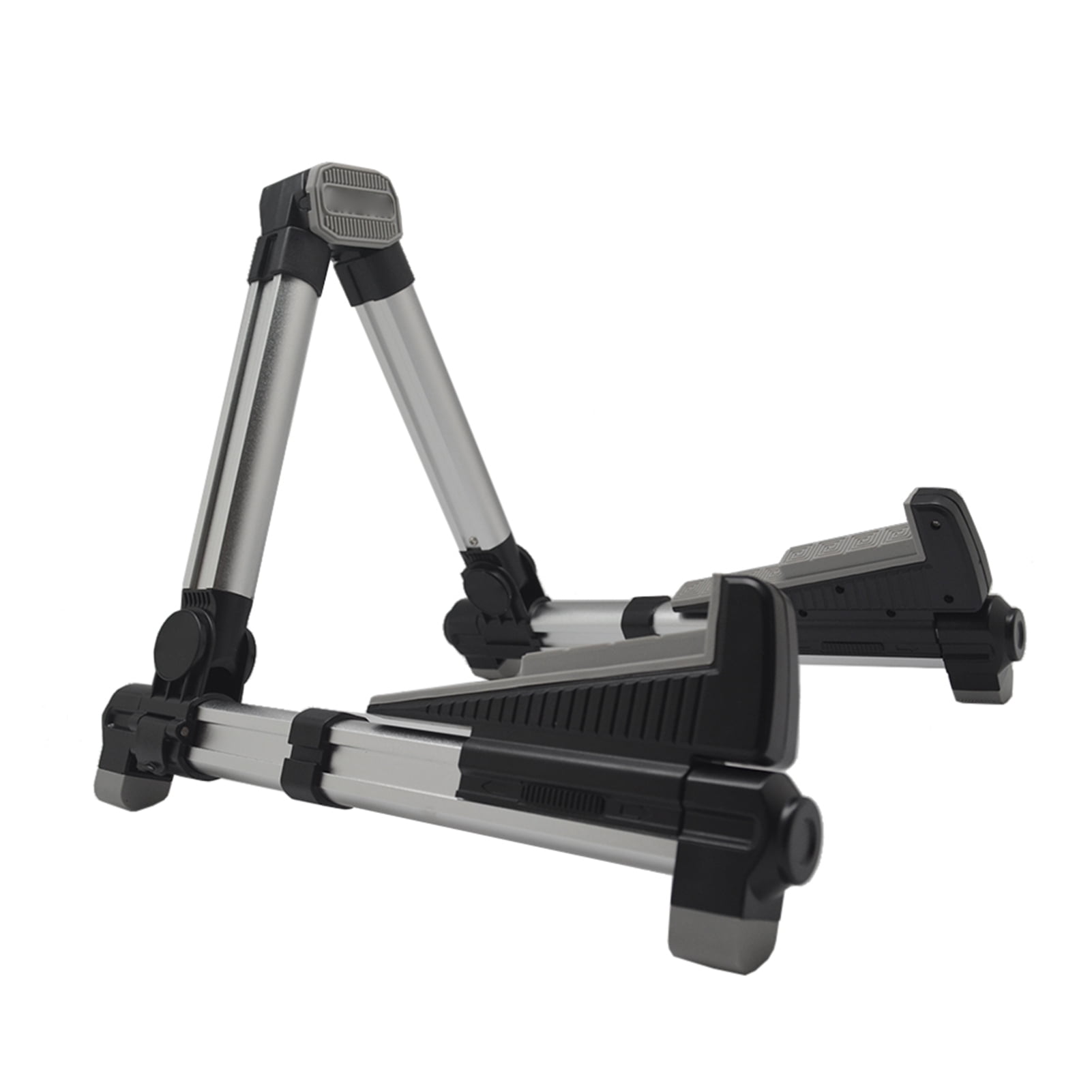 Portable Guitar Holder Holder -08 Folding Adjustable Universal String Instrument Guitar Stand Aluminum Alloy A-Frame for Banjo Acoustic Electric Classical Guitar Ukulele Bass Mandolin