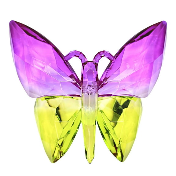 Crystal Expressions Butterfly Two Tone Acrylic Ornament Acry432 Purple