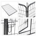 thumbnail image 7 of Topcobe Playpen for Pet Dog Puppy Cat, 8 Panel Heavy Duty large Dog Crate, Foldable Metal Pet Exercise Fence Barrier Kennel for Outdoor Indoor, 7 of 7