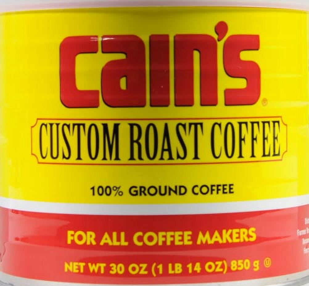 Cain's Custom Roast Coffee 30 Oz. Can