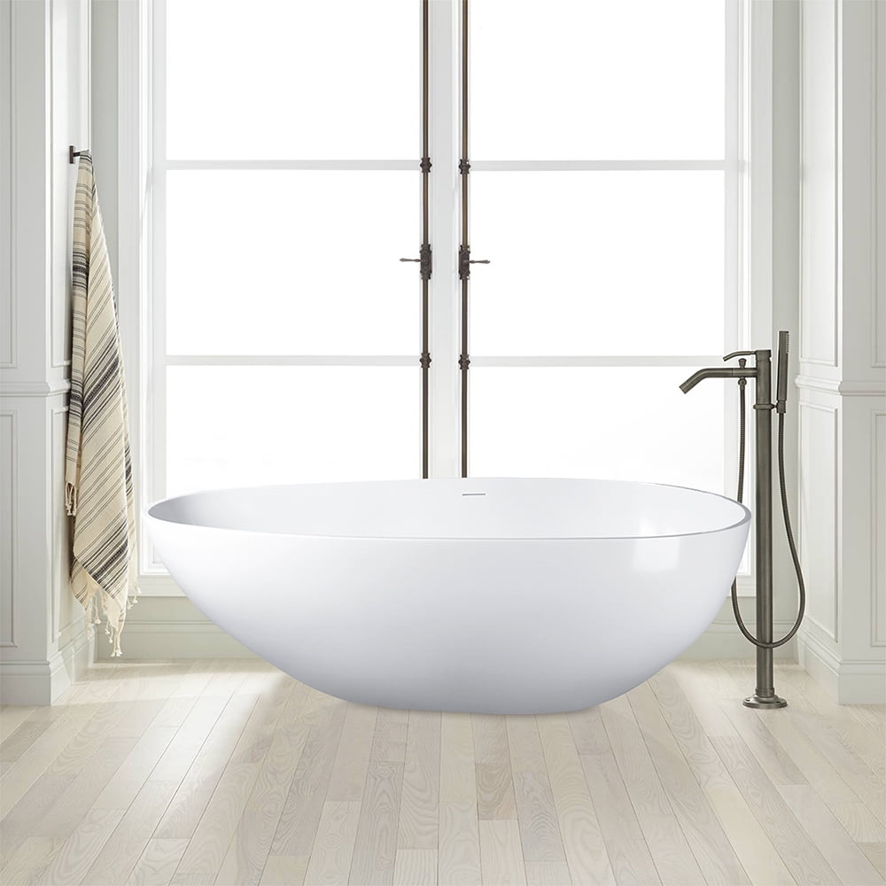 Vanity Art 59 X 30 Inches Freestanding, 60 Inch Stand Alone Bathtub