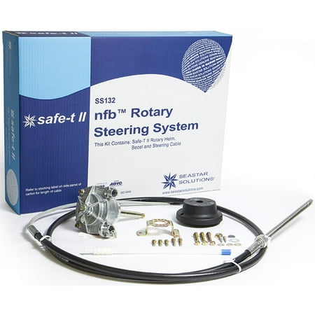 SeaStar Solutions No Feedback Safe-T II Rotary Steering Kit