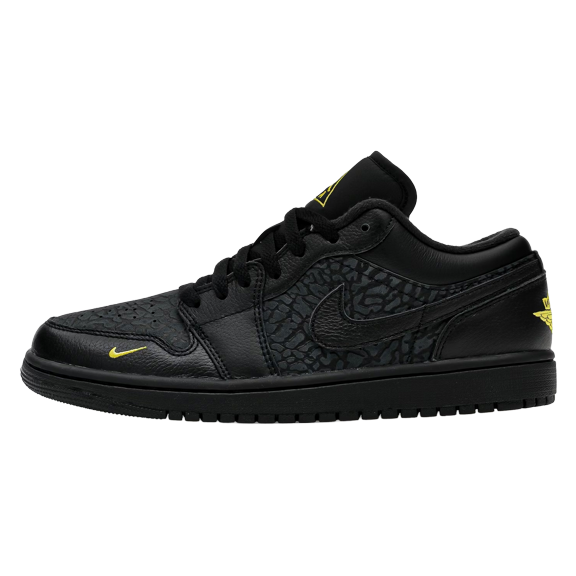 JORDAN MENS Air Jordan 1 Low SE "Black" IM6568 010 IM6568 010 from Stadium Goods