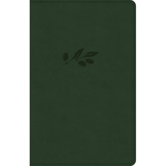 NASB Large Print Personal Size Reference Bible, Olive Leathertouch, Indexed, (Hardcover)