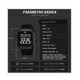 thumbnail image 4 of Reloj De Pulsera 2437 Reloj Digital Cuarzo Caballero Belug Negro, 4 of 4