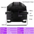 thumbnail image 5 of 4pcs 36W UV Blacklight 36 LEDs Par Stage Lighting with 1 Remote Controller for Disco Party Club KTV Wedding, 5 of 5