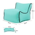 thumbnail image 4 of Cubierta del sofá del asiento para niños Zulema silla de bebé Inflable verde, 4 of 4