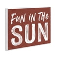 thumbnail image 4 of Fun In Sun Brown Sentiment Wall Plaque Art, design by Lettered and Lined, 4 of 8