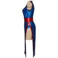 thumbnail image 3 of Chi Chi Inspired Blue Cheongsam Dress - Elegant Character Costume, 3 of 7