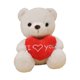 thumbnail image 5 of Animal de peluche de oso de corazón,Animal de peluche de felpa,Regalos del día de San Valentín para niños, juguete de peluche suave para amantes ,, 5 of 8
