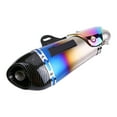 thumbnail image 3 of Motorcycle Fashion Blue Universal 51mm Slip on Exhaust Muffler Rear Pipe Tailpipe, 3 of 9