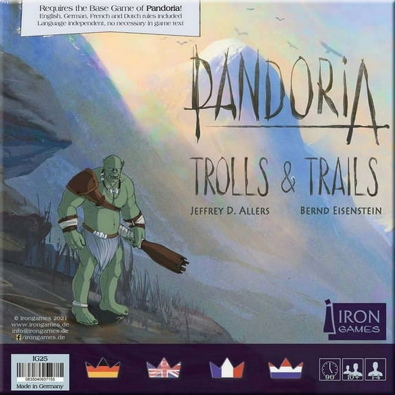 Iron Games Pandoria - Trolls & Trails Expansion New