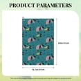 thumbnail image 4 of Kdxio Dachshund Dog Pattern Golf Towel (24" X 16") with Carabiner Clip - The Convenient Golf Cleaning Towel, 4 of 8