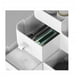 thumbnail image 4 of Papelería y cosméticos caja de almacenamiento cajón caja de plástico dividida cepillo de maquillaje lápiz labial estante de escritorio para ordenar la Caja de almacenamiento, 4 of 5