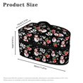 thumbnail image 6 of HELLHERO Snowflakes Handheld Garment Steamer Case Lightweight Iron Accessories Durable & Protective Organizer Travel Carrying Case, Bag Only, 6 of 6