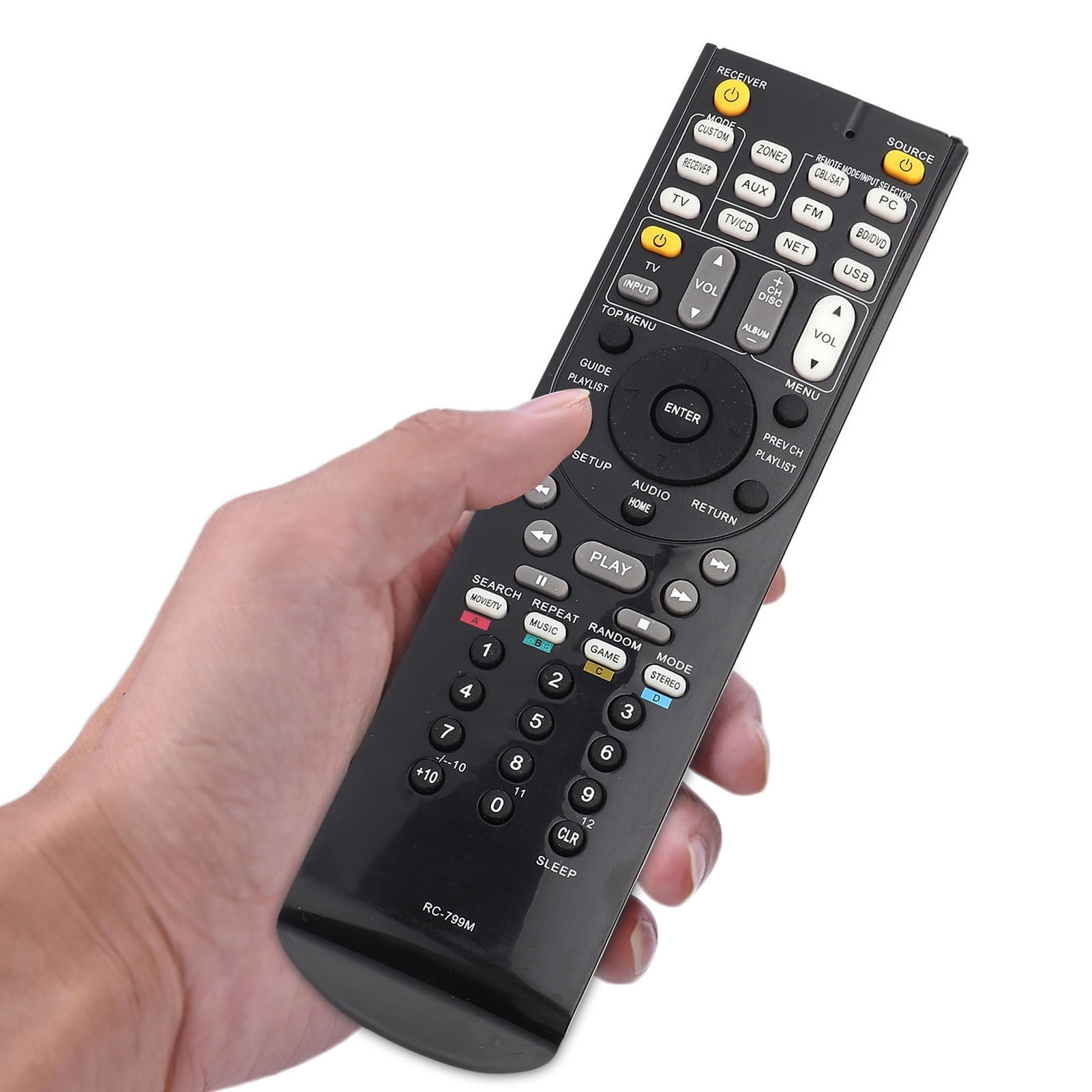 Garosa Universal Remote Control Controller Audio Video Receiver RC799M