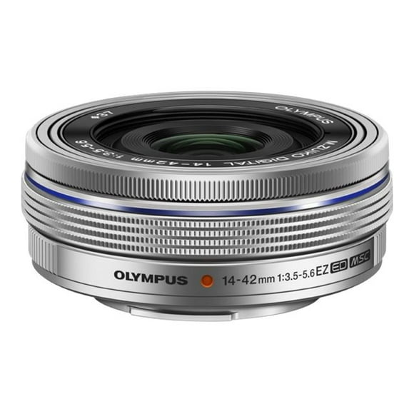 Olympus M.Zuiko Digital - Objectif Zoom - 14 mm - 42 mm - f/3.5-5.6 ED EZ - Micro Four Thirds - pour OM-D E-M1, E-M10, EM-5, E-M5; PEN E-P5, E-PL10, E-PL1s, E-PL3, E-PL5, E-PL6, E-PM1, E-PM2