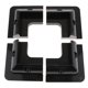thumbnail image 2 of Conexión de cableado eléctrico, Caja de conexiones de conexión eléctrica, Caja de conexiones de conexión de cableado eléctrico, Caja de conexiones impermeable a prueba de polvo, Negro, 2 of 9