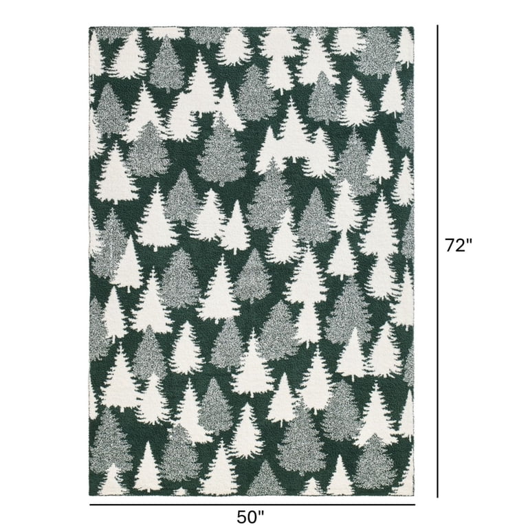 Better Homes & Gardens Cozy Knit Nordic Forest Throw photo 6