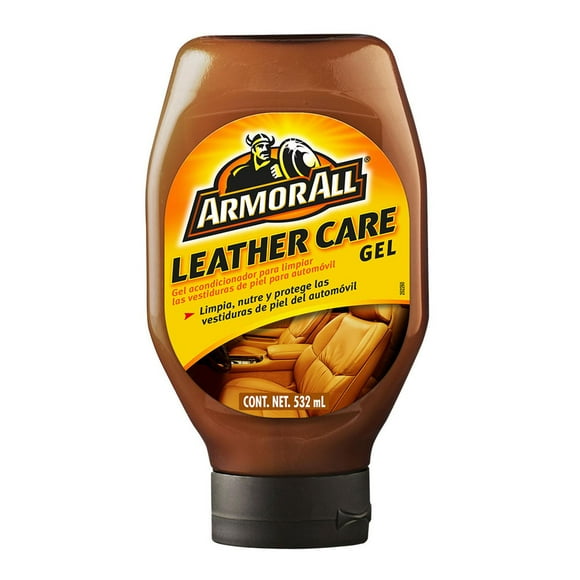 Gel Acondicionador Armor All Limpia Nutre Protege Piel Cuero Marron 532ml