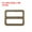 Copper, variant on Uxcell Metal Tri-glide Slide Buckle, Zinc Alloy Adjuster Sliders Webbing Strap Fasteners for Bag Belt Dog Gold 25mm