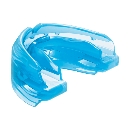 Shock Doctor 4300 Double Braces Mouthguard, Adult STRAPLESS, (Best Football Mouthguard For Braces)