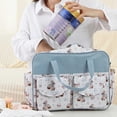 thumbnail image 2 of Large Capacity Diaper Bag with Prams Straps Travel Friendly Baby Changing Bag Stylish Watertight Travel Diaper Bag, 2 of 5