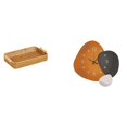 thumbnail image 1 of Reloj De Pared Decorativo Moderno Con Cesta De Frutas Tejida, Cuenco Para Aperitivos, Plato Para Pan, Adorno Artístico De Madera Para Dormitorio, Baño, Restaurante, Hogar, Festival, Regalo, 1 of 8