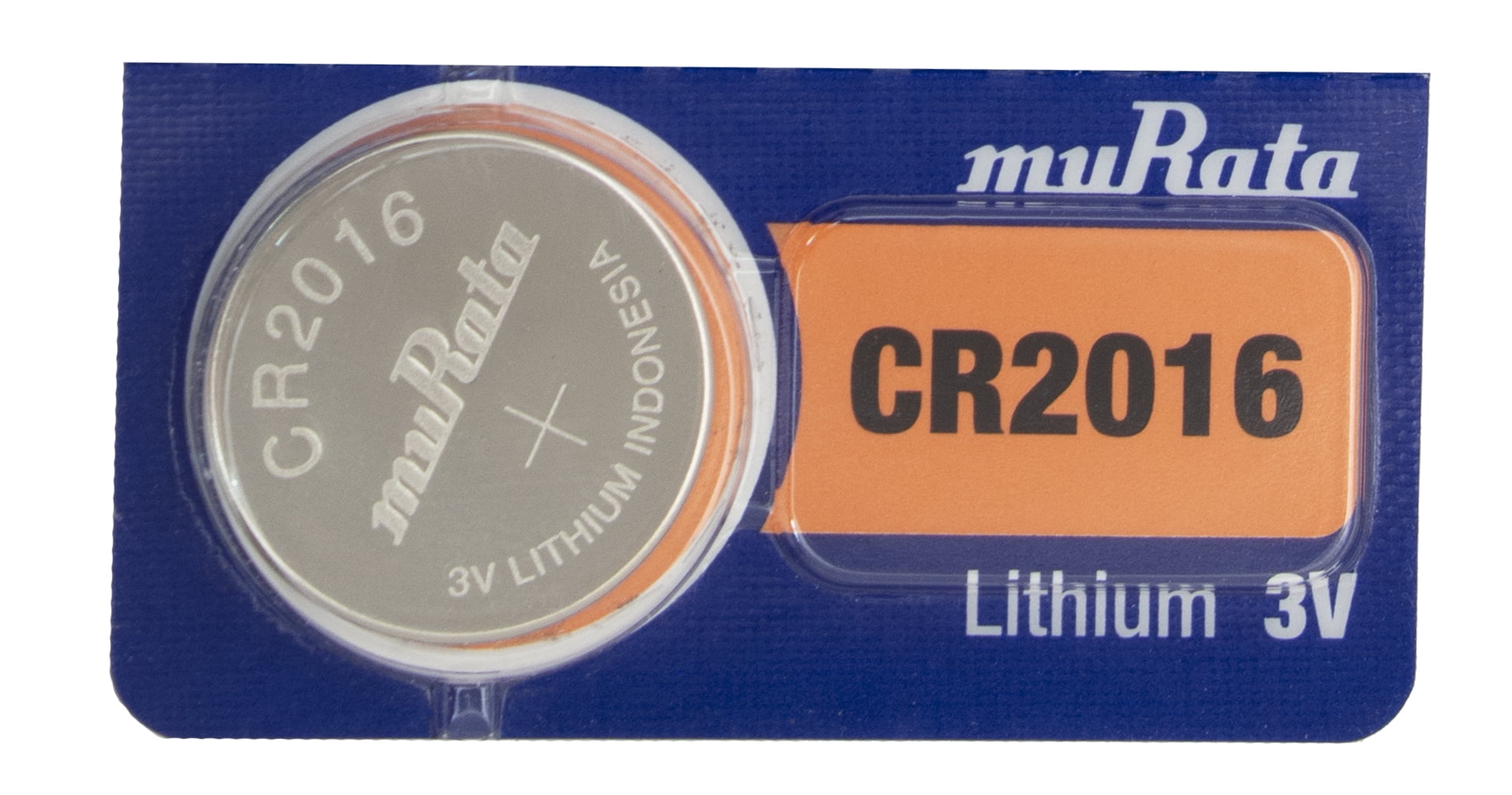 Murata CR2016 Battery 3V Lithium Coin Cell (1PC) (formerly SONY)