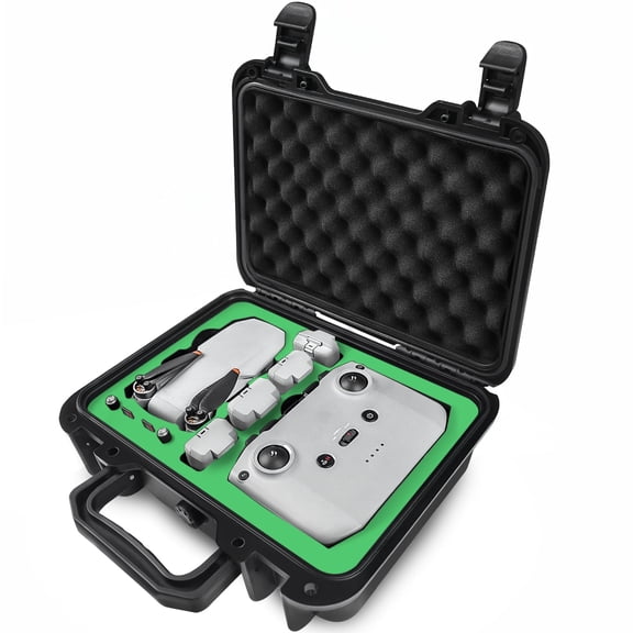 Lekufee Travel Waterproof Hard Case for DJI Mini 4K, DJI Mini 2 SE,Mini 2 Drone and  Accessories(Case Only)