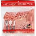 thumbnail image 3 of Disposable Pink Combo Cutlery Set:48CT, 3 of 4