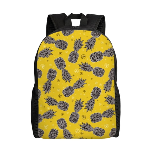 Balery Summer Pineapple Mochila - Mochila Estilosa y Duradera para Laptop de 15 Pulgadas con Tela Oxford Impermeable