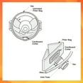 thumbnail image 2 of 16 and 20 Gallon Wet/Dry Vacuum Collection Bags replace for Craftsman 、rriged shop vec CMXZVBE38749, Universal Vacuum Filter Bags, 10 packs, 2 of 7