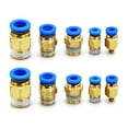 thumbnail image 4 of tooloflife 10Pcs Pneumatic Quick Coupling Thread Straight-through High Pressure Water Vacuum 4mm-10mm, 4 of 6