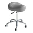 thumbnail image 3 of yotijay Saddle Stool Ergonomic Lift Stool Thick Seat Padding Swivel Salon Stool for grey, 3 of 9