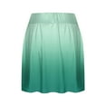 thumbnail image 5 of HOOMEUMY Tennis Skirts for Women Elastic Sports Skorts Yoga Shorts for Golf Workout Tummy Control High Waisted Stretchy Skirt Summer Shorts Skater Skirt with Shorts Underneath Gradient Color Casual, 5 of 5