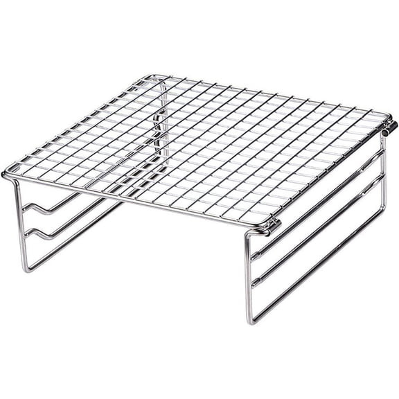 Folding Grill Grate Camping Grill Folding Grill Mini Outdoor Grill Grid Stainless Steel for Picnic Hiking Camping BBQ